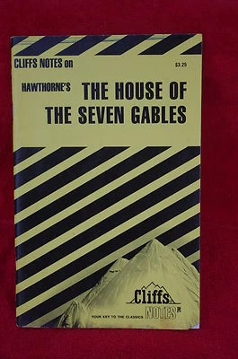 Cliffs Notes of Hawthorne's THE HOUSE OF SEVEN GABLES - English, Study Guide - Image 1 of 2