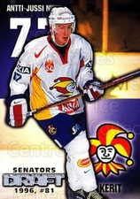 1999-00 Finnish Cardset #58 Antti-Jussi Niemi
