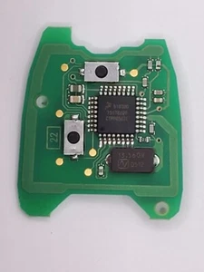 ORIGINAL GEBRAUCHTER PEUGEOT / CITROEN 2 TASTEN FERNBEDIENUNG SCHLÜSSELANHÄNGER PLATINE 73373067D - Bild 1 von 2
