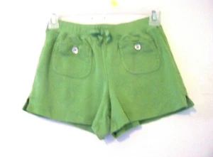 Girls Gymboree Green Knit Cotton Shorts Size 9 EUC!!! - Picture 1 of 2