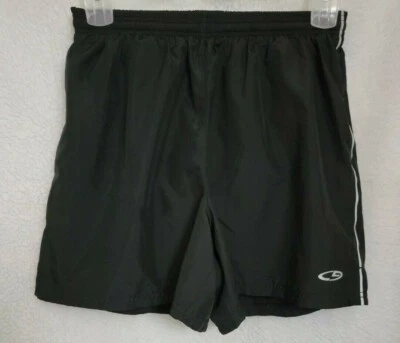 Pantalones cortos para mujer C9 by Champion talla L grandes negros blancos a rayas laterales Foto 1 de 4