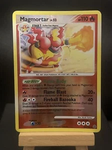 Pokemon Card Magmortar 31/132 Reverse Holo Rare Secret Wonders Lightly Played - Picture 1 of 2
