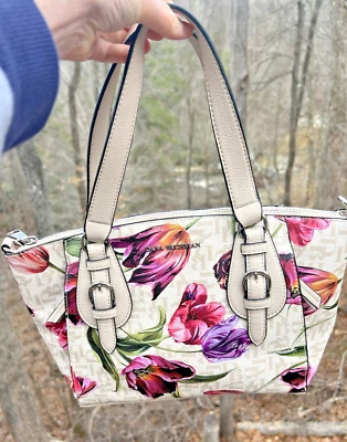 Bolsa tiracolo Dana Bachman floral multicolorida - Imagem 1 de 4