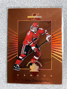 1994-95 Leaf Limited World Juniors Canada Nolan Baumgartner Card /5000 #1
