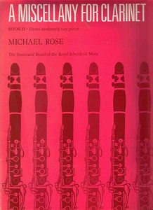 A Miscellany For CLARINET - Libro 2 - Moderadamente Fácil con Acompañamiento de Piano - Imagen 1 de 1
