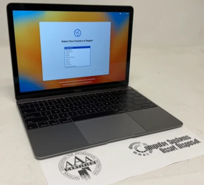 Apple MacBook Air 2017 12" (m3-7Y32 - 8GB RAM - 256GB SSD - MNYF2LL/A) - Image 1 of 4