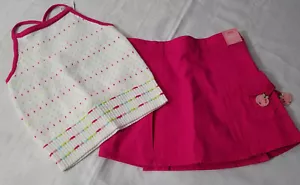 Gymboree Candy Apple Size 6 Vintage Skort Shirt Summer Outfit NWT - Picture 1 of 6