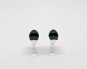 Lego Baseball Cap D GREEN 6217106 Curved Peak MINIFIGURE ACCESSORY NEW X2 (B13) - Picture 1 of 2
