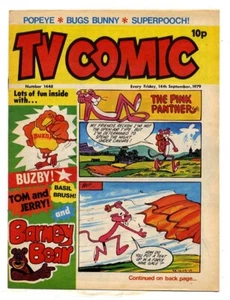 TV Comic 1448 (Sept 14 1979) Charlie's Angels, Pink Panther, Laurel & Hardy... - Bild 1 von 1
