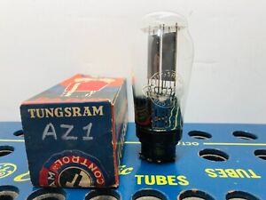Tungsram AZ1 ( Other Base 1805 ; AZ11 ; AZ31 ; RGN1064 ) Tested Good Tube
