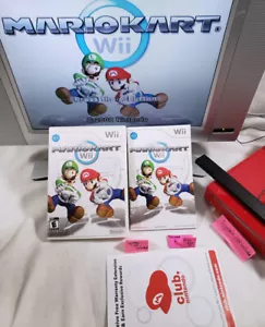 Mario Kart Wii Complete Case Manual Inserts Nintendo CIB cart racing MarioKart - Picture 1 of 10