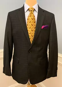 Tommy Hilfiger Plaid Blazer Mens 42L Jacket Tattersall Twill Sportcoat - Picture 1 of 10