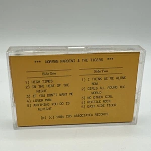 Norman Nardini & the Tigers 1985 Promo CBS Master Digital Type II Classic Rock - Picture 1 of 14