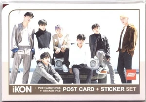 IKON [Juego de tarjetas postales 12P/ pegatinas 3P] Colección K-POP 202210 - Imagen 1 de 3