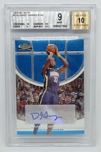 2005-06 Topps Finest Danny Granger Auto Graded RC 303/349