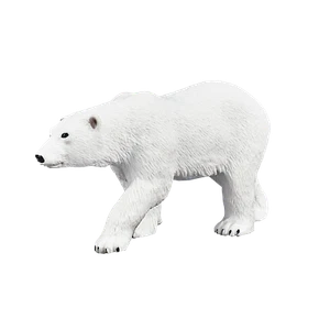 Mojo POLAR BEAR Wild zoo animals play model figure toy plastic forest jungle - Foto 1 di 6