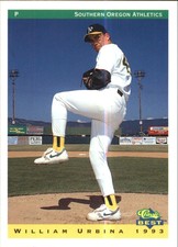 1993 Southern Oregon A's Classic/Best #25 William Urbina