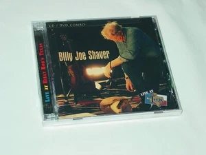 RARE SEALED BILLY JOE SHAVER MUSIC CD DVD LIVE AT BILLY BOB'S TEXAS 2012 - Picture 1 of 2