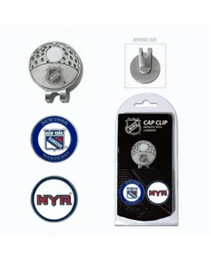 NHL New York Rangers Golf Hat Clip and Marker - Picture 1 of 1
