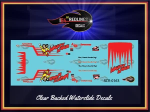 1/64 '55 Chevy 'Mighty Mouse' Gasser CUSTOM Decal SCR-0163 - Picture 1 of 4