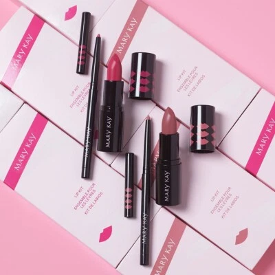 Mary Kay LIP KIT one Lipstick and one Lip Liner, Pink, Limited Ed. Free Shipping - Image 1 of 2