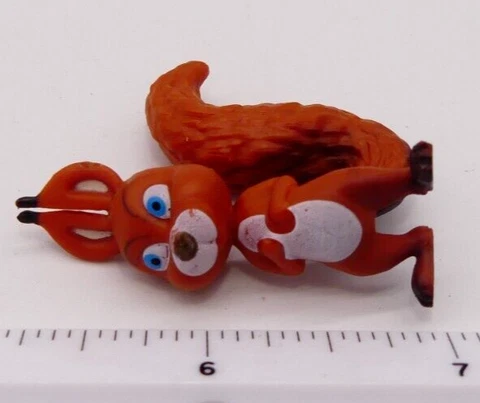 Masha and The Bear Miniature Squirrel Figure Toy Figurine Animal Cover