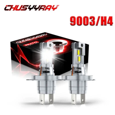 Para Kia Spectra 2005 2006 2007 2008 2009 H4/9003 Faro LED Bombillas de haz alto/bajo Foto 1 de 4