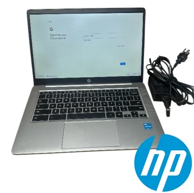 HP Chromebook 14a-na1097nr 14" táctil Intel Pentium Silver N6000 4 GB 64 GB eMMC Foto 1 de 3