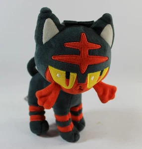 Pokemon Litten 8 Zoll Plüschtier Wicked Cool Toys WCT 2018 grau orange Katze Litten - Bild 1 von 6