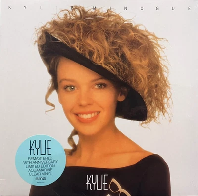 Kylie Minogue: Kylie LP Aquamarine Clear Vinyl 35th Anniversary 2023 NEW - image 1 of 2