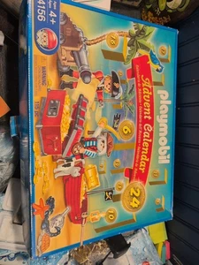 Playmobil 4156 Weihnachten Adventskalender Piraten Neu geöffneter Karton 2007 - Bild 1 von 3