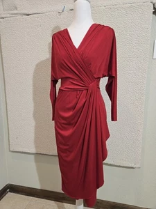 maggy london Kleid 8 Faux Wickel Reißverschluss Snatched Club Cocktail Date Nacht Urlaub - Bild 1 von 11