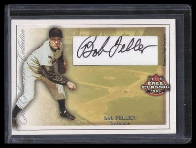 2003 Fleer Fall Classics All-American Autographs BF Bob Feller Auto 286/300 - Image 1 of 2