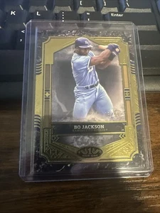 2025 Topps Tier One Tier 1 Gold Foil #20 Bo Jackson /99 ROYALS - Picture 1 of 3