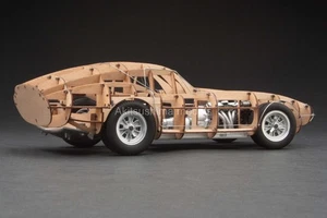 EXOTO RLG18019 1/18 Cobra Daytona 1964  Rolling Wood Trellis Model Car - Picture 1 of 8