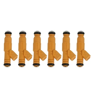 6 Direct Replacement Fuel Injectors for Jeep Cherokee 4.0L 0280155700 - Picture 1 of 11