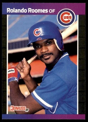 1989 Donruss - Rolando Roomes #577 (RC) - Image 1 of 2