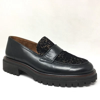 NUEVO Zapatos Mocasines Paul Green Natasha Para Mujer Talla 7 EE. UU. 4,5 Reino Unido Cuero Negro Foto 1 de 4