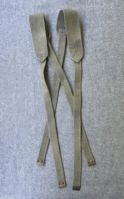 BRELAGE UTILITY STRAP ANGLAIS NORMANDIE ANGLAISE WEB WEBBING 37 WWII WW2 1944 - Photo 1/2