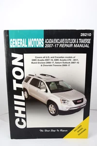 Chilton GM Acadia/Enclave/Outlook/Traverse 2007-15 Repair Manual 28210 - Bild 1 von 7