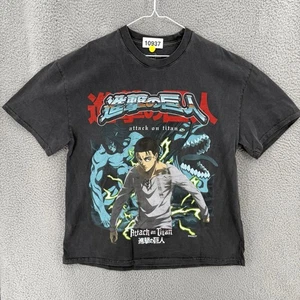 Goat Crew X Attack On Titan Graphic Tee Shirt Medium Double Sided Anime 10937 - Picture 1 of 7