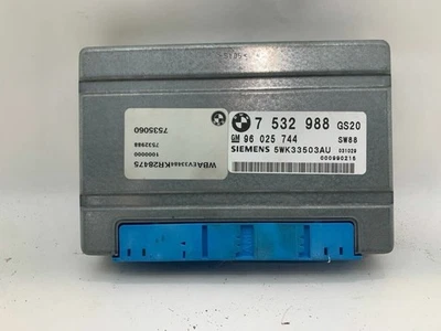 Módulo de control de transmisión BMW 325i 2004-2005 TCU TCM 24607535060 OEM usado Foto 1 de 4