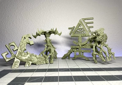 OOP Eldritch Ruins Terrain Warhammer 40k Deathworld Forest Eldar Aeldari GW - Image 1 of 4