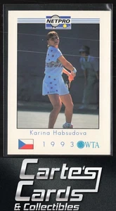 Karina Habsudova 1993 NetPro Tour Stars Tennis #W15 RC Rookie - Picture 1 of 2