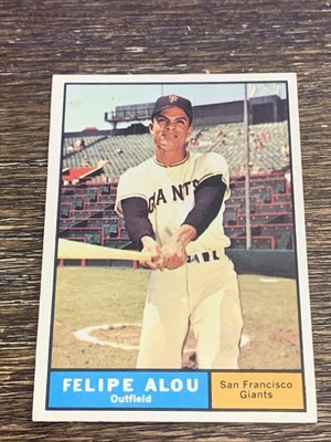 1961 TOPPS FELIPE ALOU #565 HIGH SERIES GIANTS EX-MT OR BETTER - Image 1 of 2