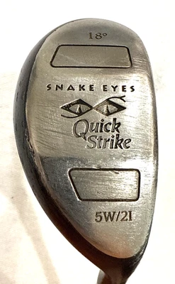 Snake Eyes Quick Strike 5W/2I 18* Hybrid Regular Flex Graphite Shaft 42.5" - Image 1 of 4