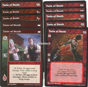 Taste of Death x10 LotN BIEN AH VTES Jyhad - Imagen 1 de 1