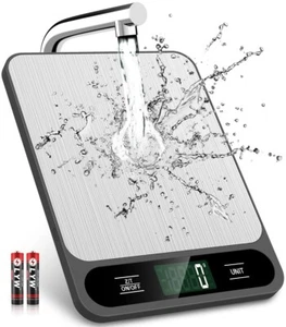 Food Scale, 10kg/22lb Digital Kitchen Scale Weight Grams and Ounces for Baking - Picture 1 of 7