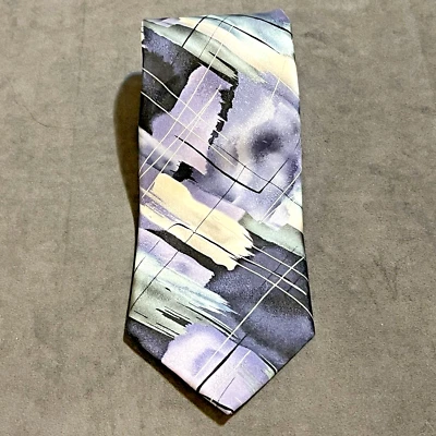 Corbata Jerry Garcia Birdland Collection 62 100 % seda 61" púrpura/plateado/azul Foto 1 de 4