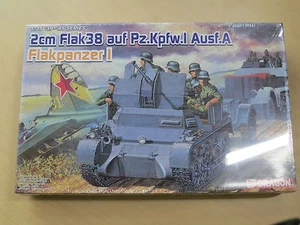 Dragon 1:35 2cm Flak38 auf Pz.Kpfw.1 Ausf.A Flakpanzer I #6220 Model Kit NEW - Picture 1 of 5